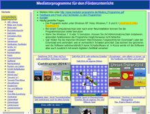 Tablet Screenshot of mediator-programme.de